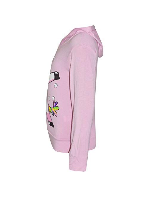 Kids Girls Tracksuits Unicorn Rainbow Dab Floss Baby Pink Top Legging Sets 7-13