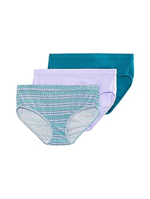 Jockey Women's Underwear Elance Breathe Hipster - 3 Pack