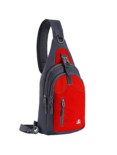 Y&R Direct 14 Colors Lightweight Sling Backpack Sling Bag Travel Hiking Small Backpack for Women Men Kids Gifts