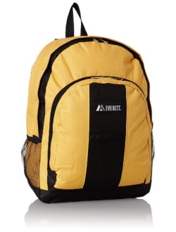 Everest Luggage Backpack with Front and Side Pockets