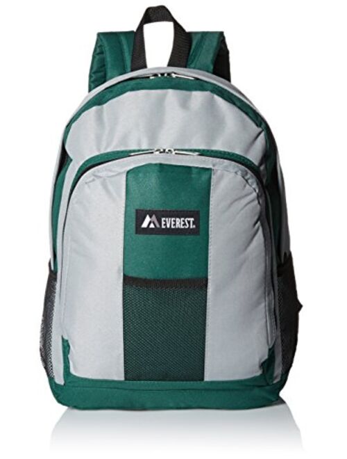 Everest Luggage Backpack with Front and Side Pockets