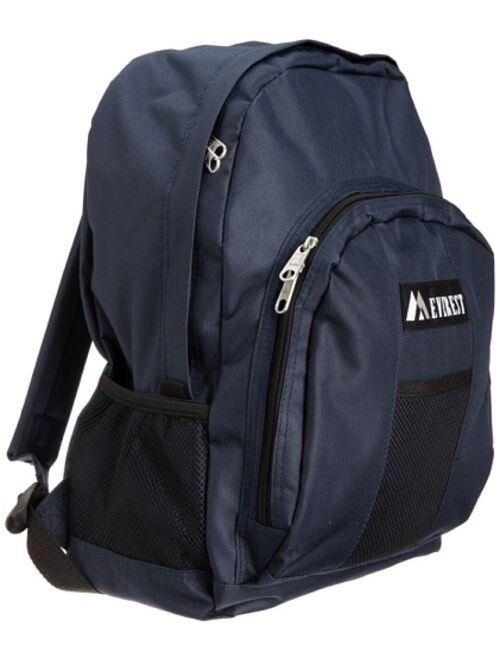 Everest Luggage Backpack with Front and Side Pockets