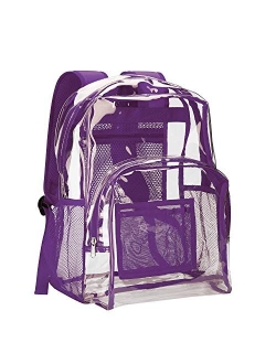 Vorspack Clear Backpack Heavy Duty PVC Transparent Backpack