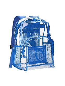 Vorspack Clear Backpack Heavy Duty PVC Transparent Backpack