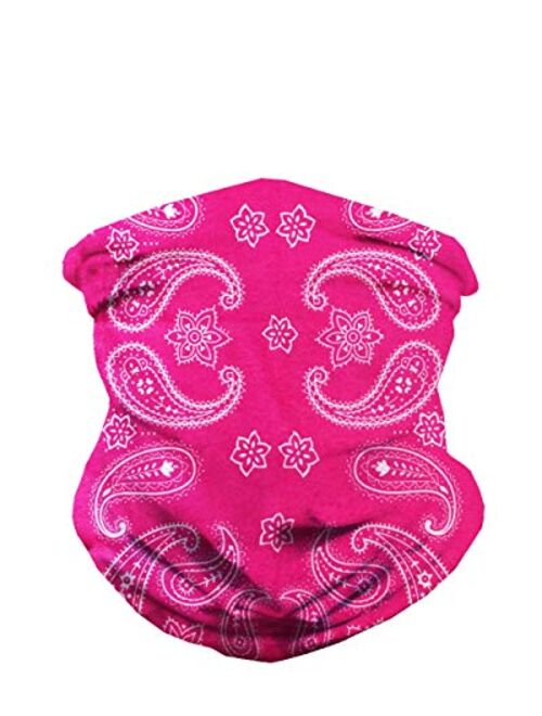 Breathable Neck Gaiter Face Cover Mask Bandana Balaclava Scarf iHeartRaves