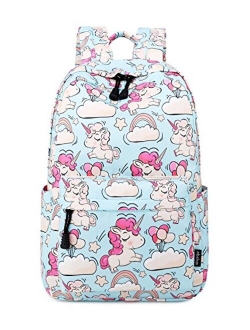 Abshoo Cute Lightweight Unicorn Backpacks Girls School Bags Kids Bookbags