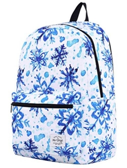 TRENDYMAX Galaxy Backpack for School Girls & Boys, Durable and Cute Bookbag with 7 Roomy Pockets