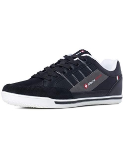 Mens Stefan Suede Trim Retro Fashion Sneakers