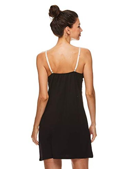 Nanette Lepore 2 Piece Womens Chemise with Robe - Nightgown and Robe Travel Pajama Set