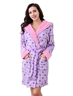 Richie House Women's Bathrobe Robe with Two Ears RHW2498