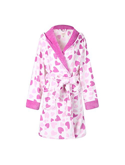 Richie House Women's Bathrobe Robe with Two Ears RHW2498