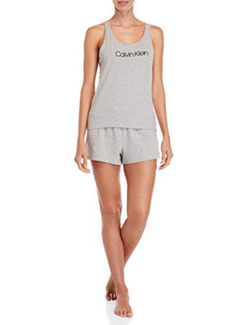 Calvin Klein Women's Jersey Sleeveless Short Set