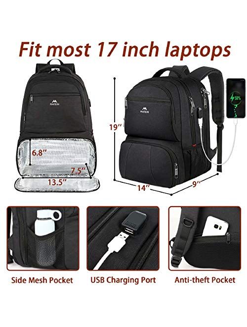 Lunch Backpack, Insulated Cooler Backpack Lunch Box Backpack for Men Women