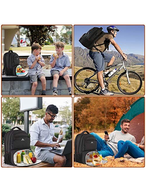 Lunch Backpack, Insulated Cooler Backpack Lunch Box Backpack for Men Women