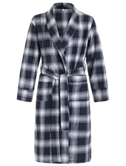 Latuza Women's Cotton Flannel Robe