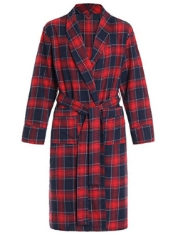 Latuza Women's Cotton Flannel Robe