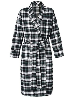 Latuza Women's Cotton Flannel Robe