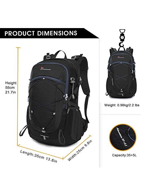 MOUNTAINTOP 40L Unisex Hiking/Camping Backpack