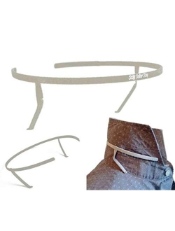 THE ORIGINAL Adjustable Metal Shirt Collar Support. Collar Stays and Placket Stays. Men and Women.