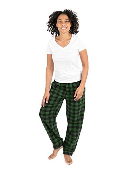 Leveret Women's Pajama Pants Fleece Lounge Sleep Pj Bottoms (Size XSmall-XLarge)