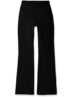 Girls' Uniform Active Foldover Waist Pants