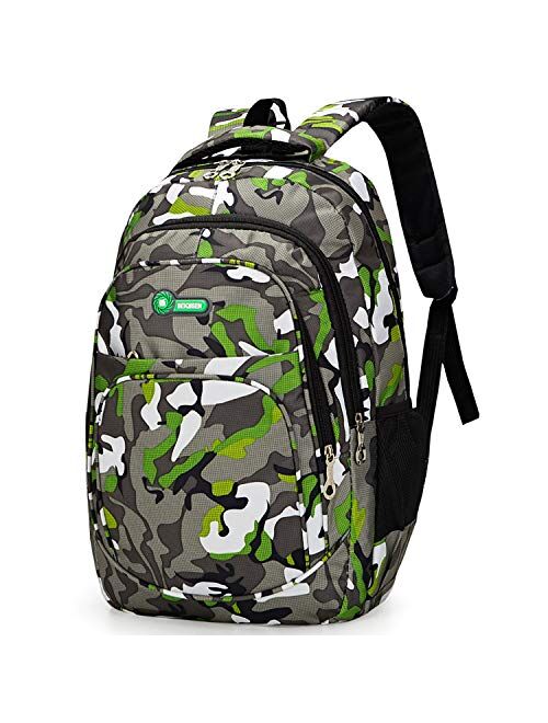 Rickyh style School Backpack,Rickyh style Travel Bag for Men & Women, Lightweight College Back Pack with Laptop Compartmen