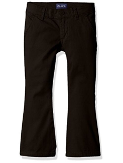 Girls' Uniform Bootcut Chino Pants