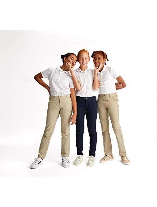 French Toast Girls' Pull-On Twill Pant