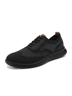 Men's Mesh Fabric Fashion Sneakers Casual Oxfords Lightweight Breathable Versatile Walking Shoes