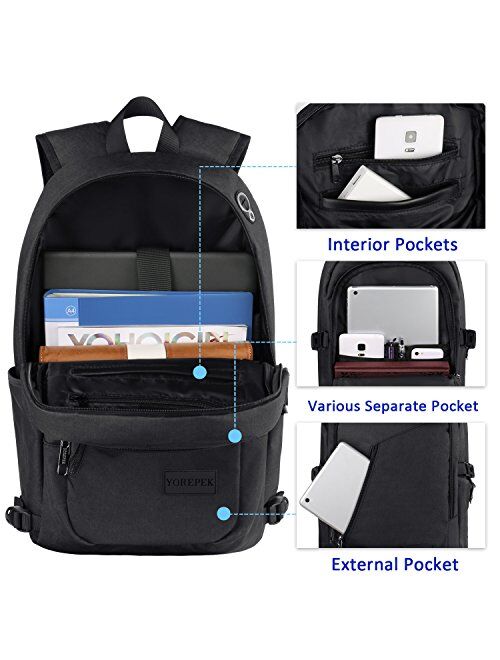 YOREPEK Slim Businss Laptop Backpack