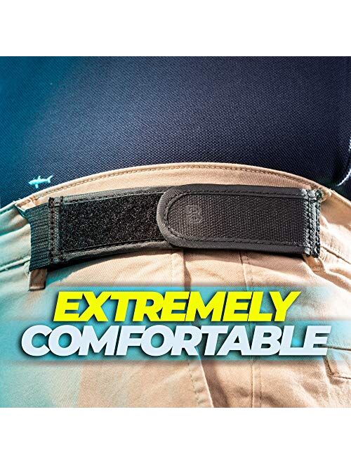 BeltBro Titan No Buckle Elastic Belt For Men — Fits 1.5 Inch Belt