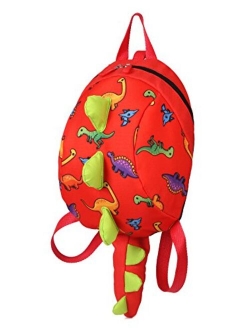 Toddler kids Dinosaur Backpack Book Bags with Safety Leash for Boys Girls