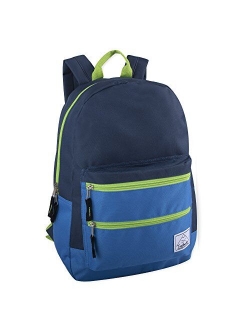 Multi-Color Back Pack with Adjustable Padded Shoulder