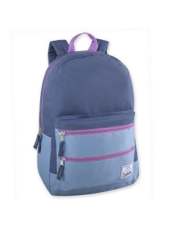 Multi-Color Back Pack with Adjustable Padded Shoulder