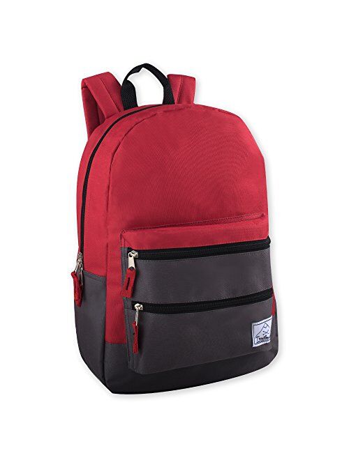 Multi-Color Back Pack with Adjustable Padded Shoulder