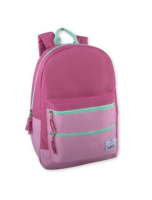 Multi-Color Back Pack with Adjustable Padded Shoulder