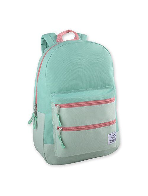 Multi-Color Back Pack with Adjustable Padded Shoulder