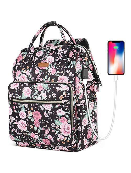 Travel Backpack for Women 15.6 Inch Laptop Backpack Casual Daypack for Work School