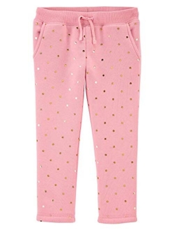 Girls' Fleece Jogger Pants