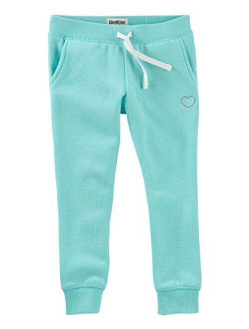 OshKosh B'Gosh Girls' Fleece Jogger Pants