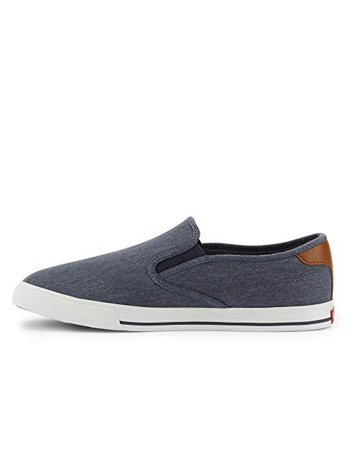 Levi's Mens Seaside CT L Casual Rubber Sole Slip-On Sneaker Shoe