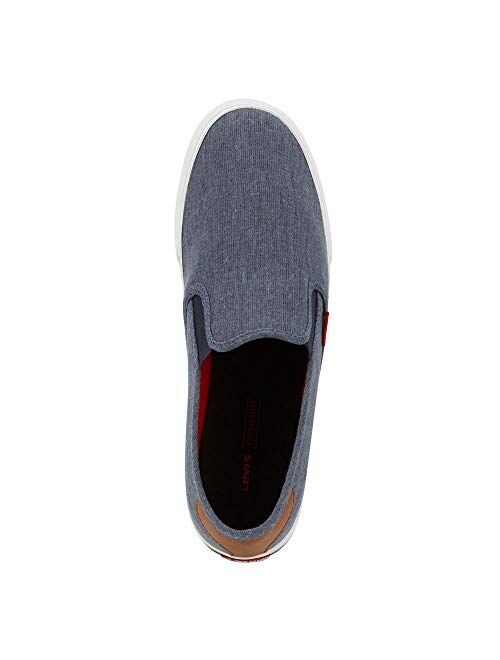 Levi's Mens Seaside CT L Casual Rubber Sole Slip-On Sneaker Shoe