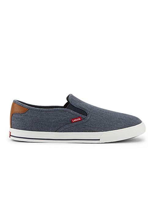 Levi's Mens Seaside CT L Casual Rubber Sole Slip-On Sneaker Shoe