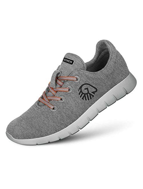 Giesswein Woolen Sneaker Merino Runners Men Breathable Sneaker for Men Made of 100% Merino Wool, Sporty Shoes, Low Shoe, Casual Shoe, Men's Shoes