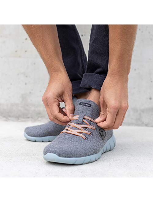 Giesswein Woolen Sneaker Merino Runners Men Breathable Sneaker for Men Made of 100% Merino Wool, Sporty Shoes, Low Shoe, Casual Shoe, Men's Shoes