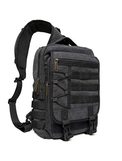 Sling Bags Chest Shoulder Backpacks, 13.3'' 14.1'' Laptop Backpack Crossbody Messenger Bag Travel Outdoor Men Women