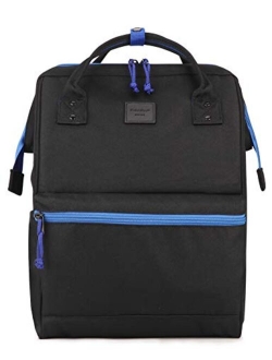 Kah&Kee Polyester Travel Backpack Functional Anti-theft School Laptop for Women Men