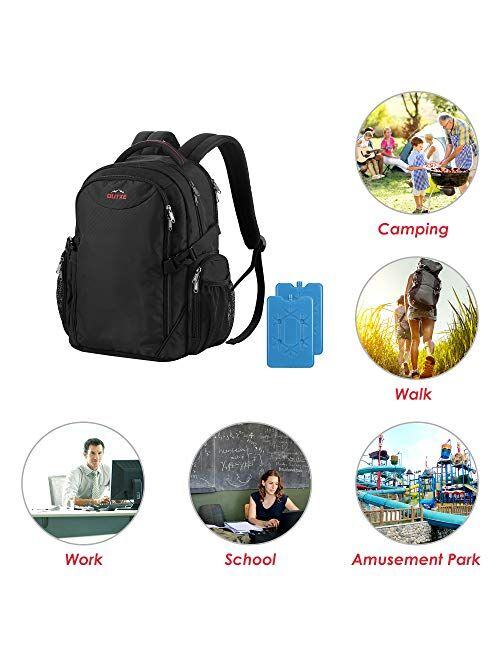 OUTXE Cooler Backpack Insulated Cooler Bag 22L for 15" laptops Lunch Backpack