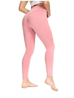 IOJBKI High Waisted Yoga Pants Tummy Control Workout Running Leggings with Pockets for Women