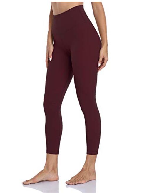 Hawthorn Athletic 7/8 Length Women's Essential High Waist Yoga Pants Slimming Active Ankle Legging - 25''